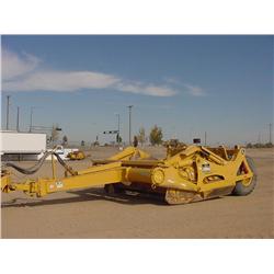 JOHN DEERE 1810E PULL TYPE 18 YD. EJECTOR SCRAPER, s/n T81810E001198