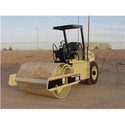 INGERSOLL-RAND SD70D PRO PAC VIBRATORY SMOOTH DRUM COMPACTOR, s/n 163538