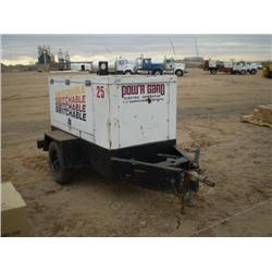 POWER GARD TS-25 PORTABLE DIESEL GENERATOR, s/n H934178