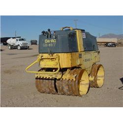 BOMAG BW85T WALK BEHIND PADFOOT TRENCH ROLLER, s/n 101720021375