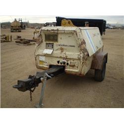 INGERSOLL-RAND P185WJD PORTABLE AIR COMPRESSOR, s/n 130579U82951