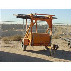 ADVANCE WARNER WAAW-15D PORTABLE ARROW BOARD, s/n N/A