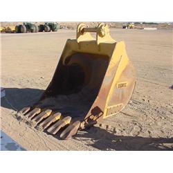 ENTEK 60 in BUCKET W/TEETH FOR CATERPILLAR 350L EXCAVATOR