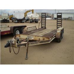 TRAIL KING TK6U-1200 18ft. T/A UTILITY TRAILER, s/n 1TKU01226MM128224