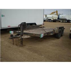CUSTOMBUILT 16ft. T/A UTILITY TRAILER, s/n N/A