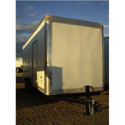 HERCULES 8ft. X 24ft. T/A ENCLOSED BOX VAN TRAILER, s/n RIWBX14K241007006