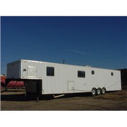 INTERSTATE TRI-AXLE 48ft. GOOSENECK ENCLOSED CARGO TRAILER, s/n 1UK500R37S1014845