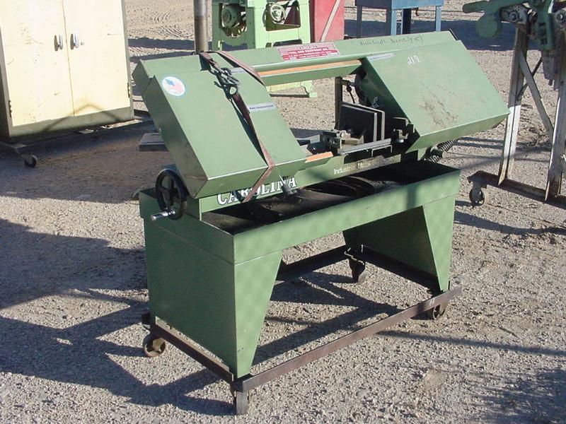 CAROLINA HD10 METAL BAND SAW, s/n 1045104