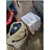 Image 1 : INTEX QUEENMATTRESS WITH PLASTIC ORGANIZER AND CRATE