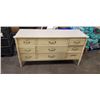Image 1 : VINTAGE BAMBOO DESIGN 9 DRAWER DRESSER