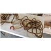 Image 2 : 75' OF 1/2" ROPE, 50 YEARS OLD WITH ATTACHED CAST HOOK