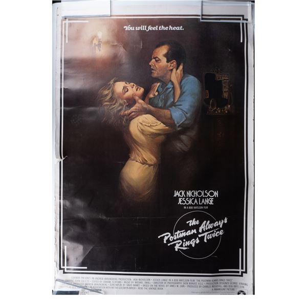 2pc Vintage Movie Theater Ad Poster, 9 to 5 and The Postman