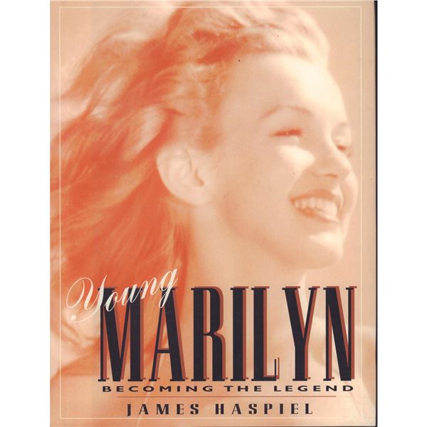 Hardcover Book, Young Marilyn Becoming The Legend