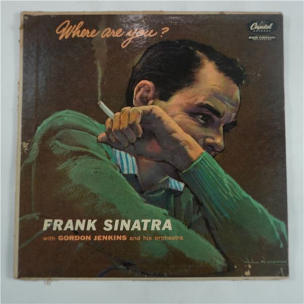 Frank Sinatra Where Are You Vinyl Record