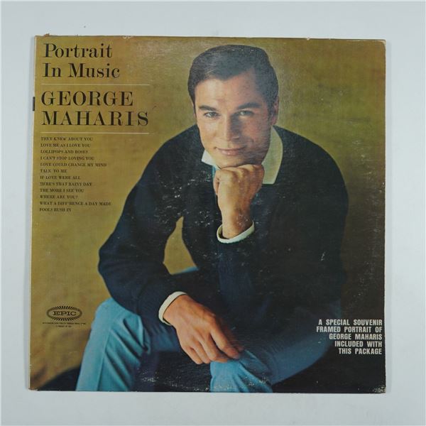 George Maharis Vinyl Record, Portrait In Music