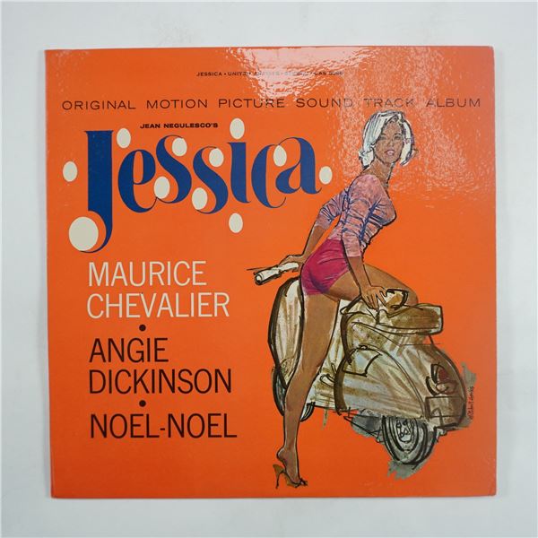 Jessica Original Motion Picture Soundtrack LP, United Artists UAS 5096