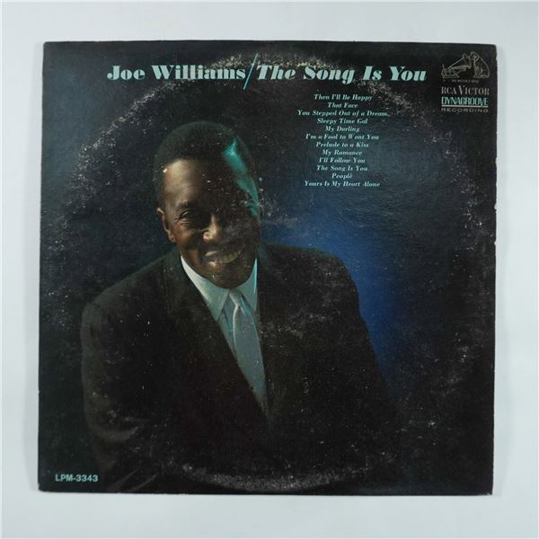 Joe Williams The Song Is You Vinyl Record RCA Victor