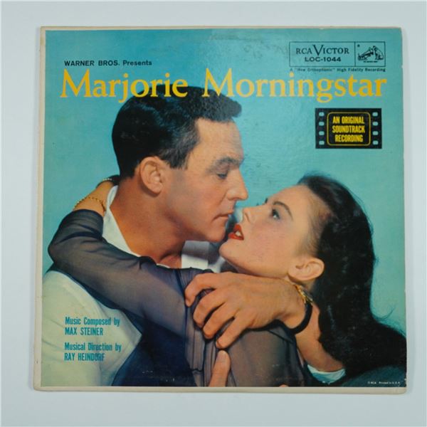 Marjorie Morningstar Original Soundtrack Vinyl LP, RCA