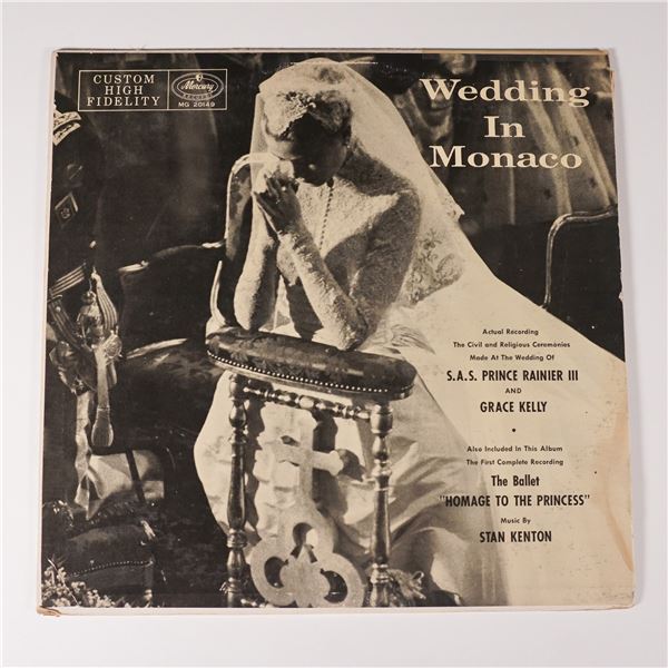 Mercury Records Vinyl Record, Wedding in Monaco