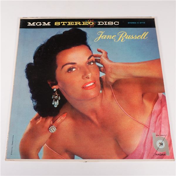 MGM Stereo Disc Jane Russell Vinyl Album E3715