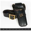 VINTAGE BLACK SIDEARM HOLSTER