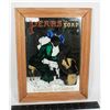 VINTAGE PEARS SOAP FRAMED MIRROR