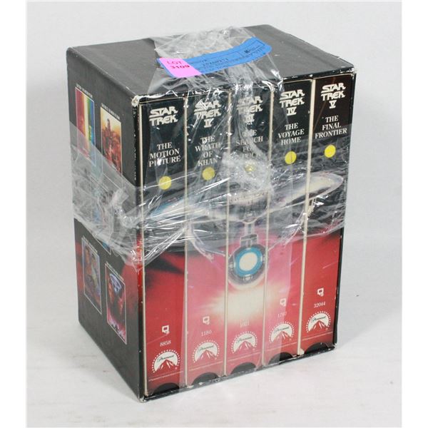 STAR TREK 25th ANNIVERSARY VHS MOVIE COLLECTORS