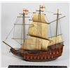 MAYFLOWER WOODEN SHIP LAMP MADE BY REIMER IN