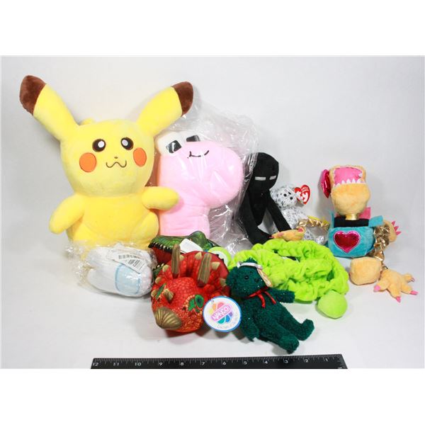 LOT OF MISC. CHILDRENS STUFFIES/PLUSH TOYS