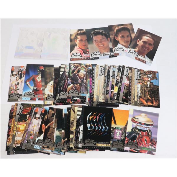 COLLECTION OF POWER RANGER TRADING CARDS