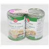 TWO CANS OF WF MUSHROOMS