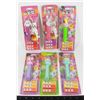 LOT OF 6  ASSORTED PEZ DESPENSERS