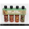 NEW 4 PACK DROP IT LIKE ITS HOT SAUCE SET
