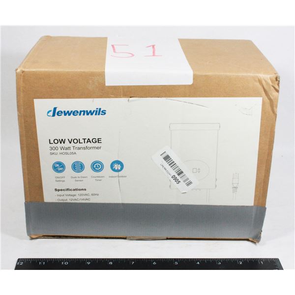 300W LOW VOLTAGE TRANSFORMER