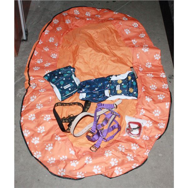 LOT OF MISC. DOG ITEMS SIZES LARGE