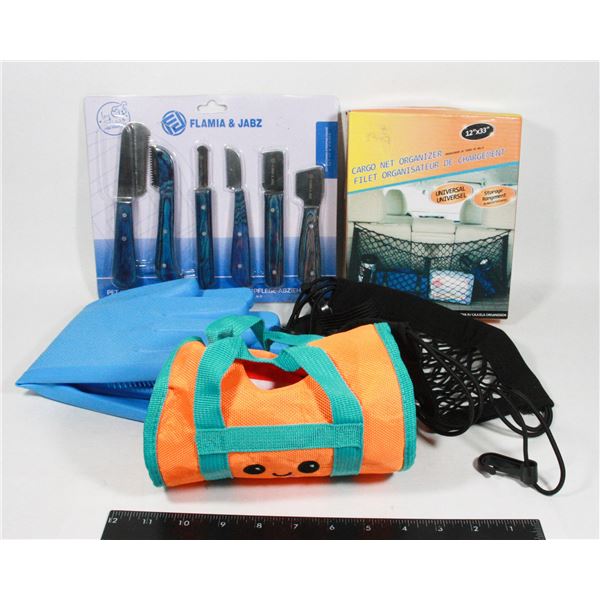 LOT OF DOG TOYS. LOOKS TO BE NEW ITEMS