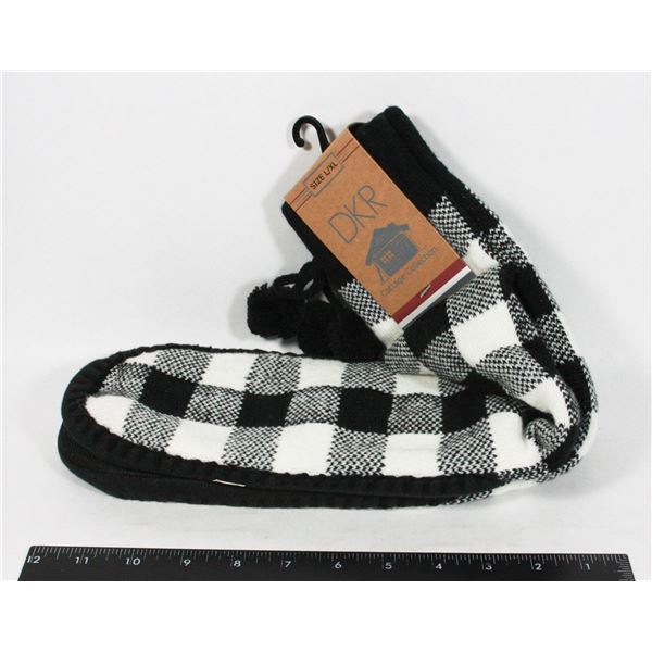 DKR WOMEN'S BOOT SLIPPERS SIZE 9-11