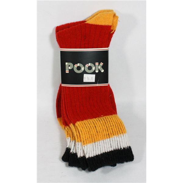 POOK SOCKS SIZE 6-12