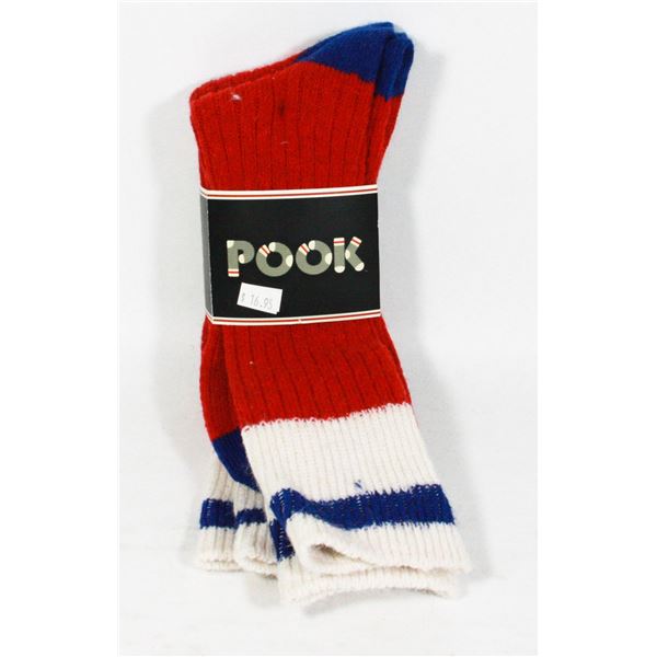 POOK SOCKS SIZE 6-12