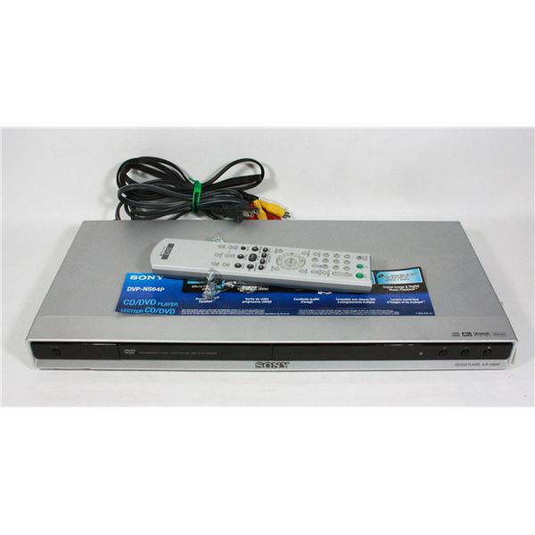 SONY DVD PLAYER WITH REMOTE