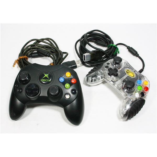 2 XBOX CONTROLLERS