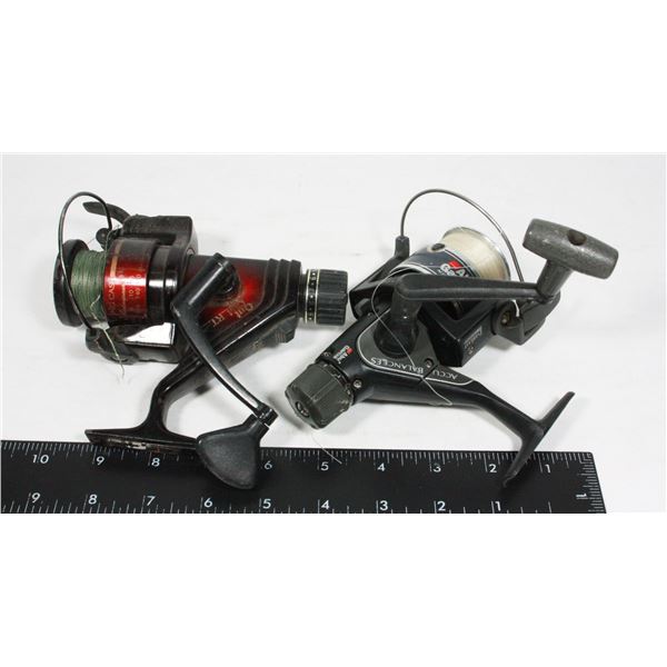 TWO FISHING REELS