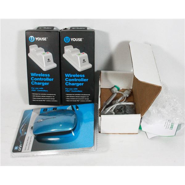 LOT OF PS5 WIRELESS CONTROLLER CHARGERS