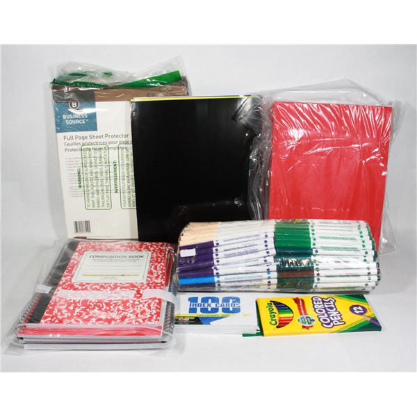 LARGE LOT OF STATIONARY/CRAFTING ITEMS