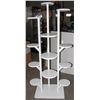 MULTI PLATFORM PAINTED WOOD PLANT STAND