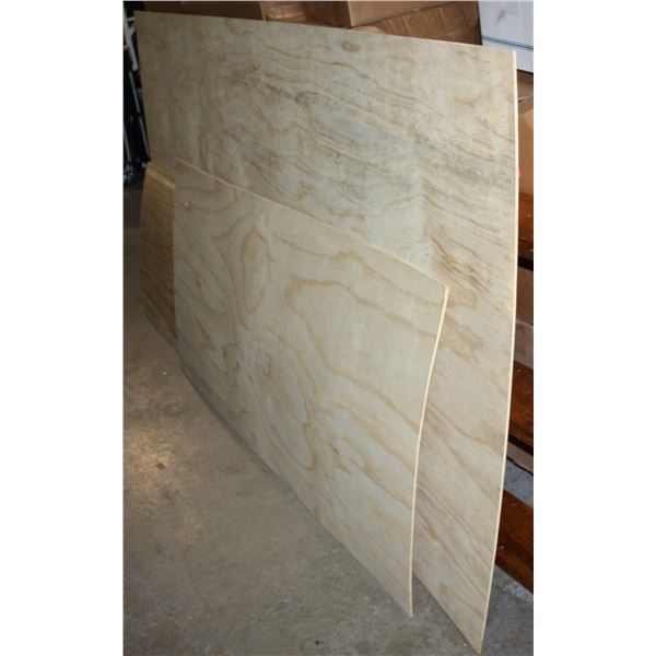 ONE FULL SHEET OF 4' X 8' 6M ACX SANDED PLYWOOD