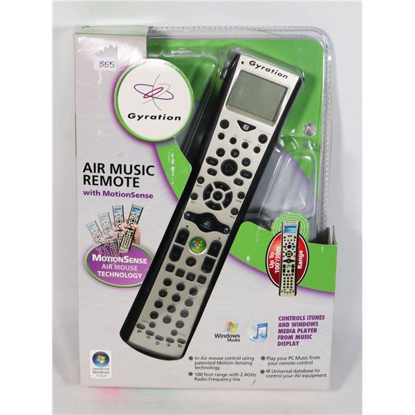 GYRATION AIR MUSIC REMOTE