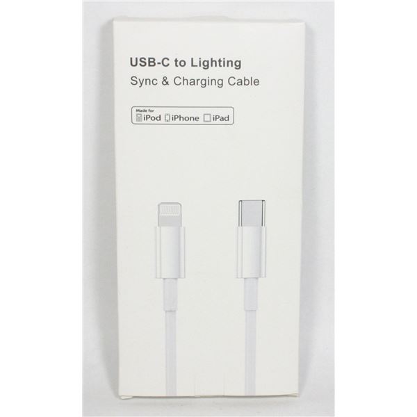 OPEN BOX USB-C TO LIGHTING SYNC AND CHARGE
