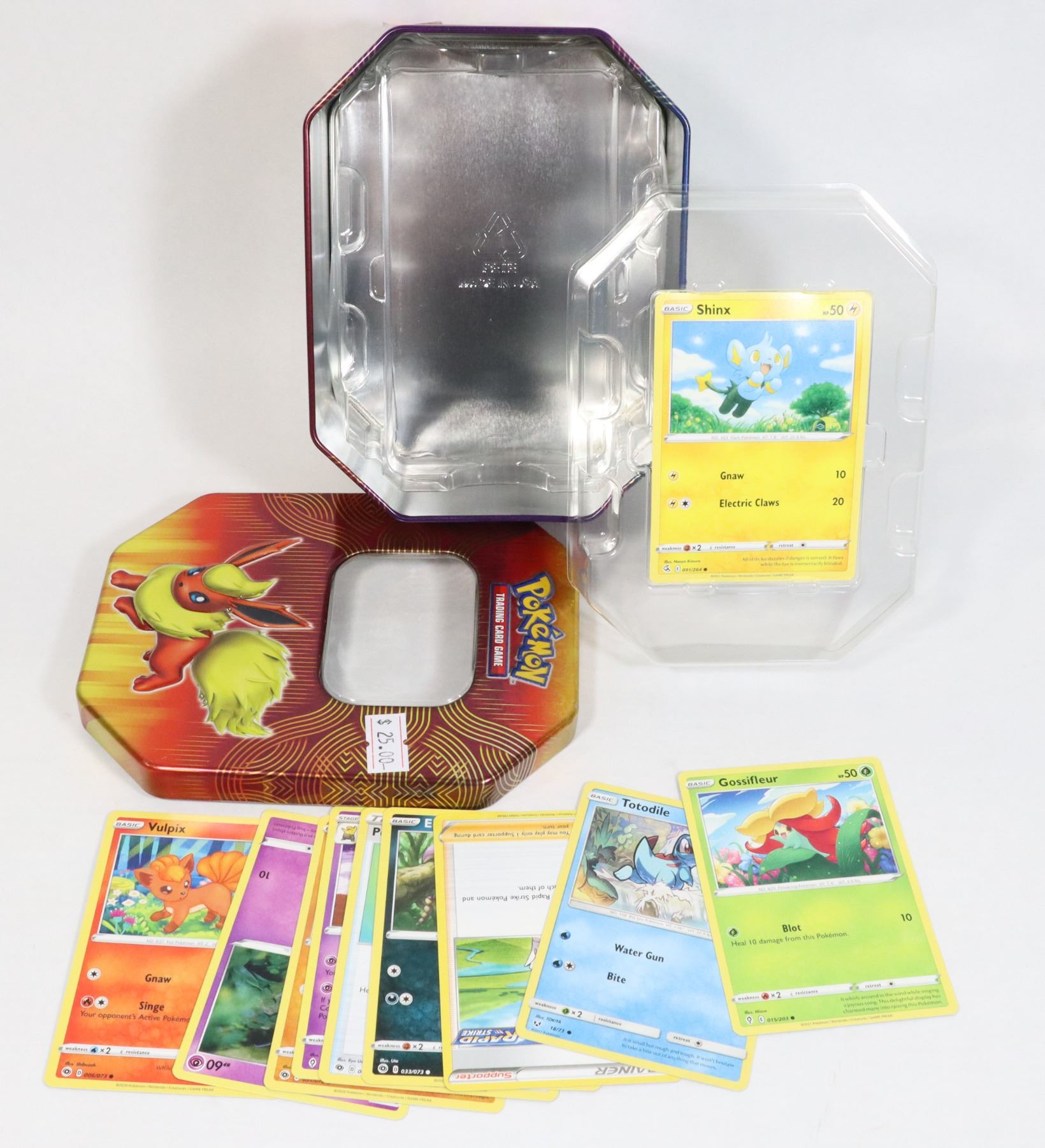 Small Pokemon Collection SMALL POKEMON CARD COLLECTION IN COLLECTOR TIN