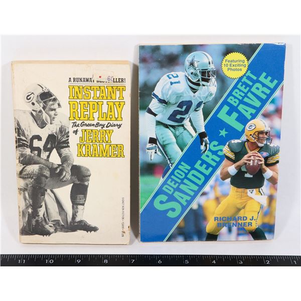 2 FOOT BALL BOOKS INCL.